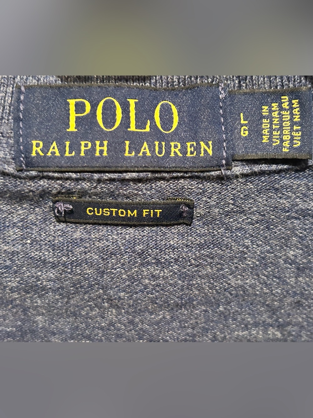 Polo by Ralph Lauren Men’s Navy Short-Sleeve Tailored Fit Polo - Picture 3 of 3